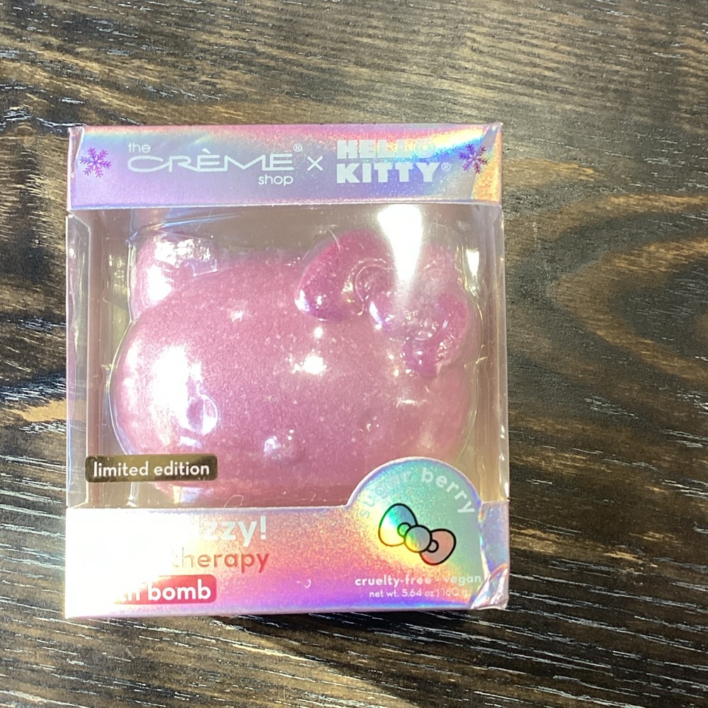 The Crème Shop x Hello Kitty Pink Sugar Berry Bath Bomb